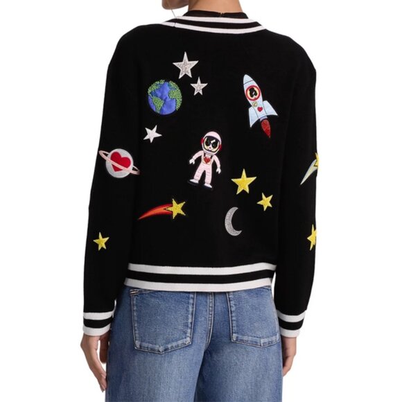 Alice and Olivia Bradley Space Staceface Cardigan - Picture 4 of 5